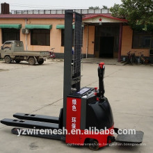 China niedrigen Preis voller elektrischer Stapler Gabelstapler zum Verkauf